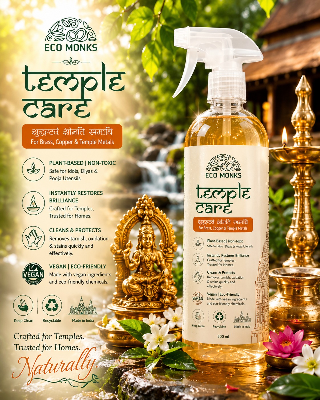 Temple Care Brass Cleaner